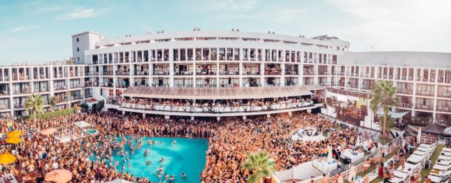 Ibiza pool party